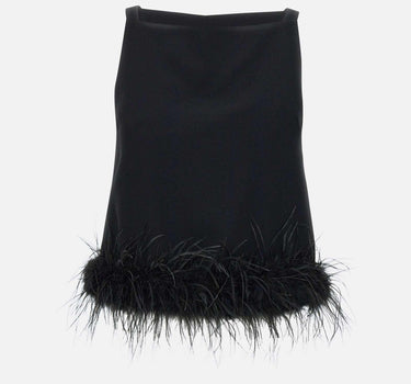 Top con piume CA5318T3970 22222 LIU-JO 