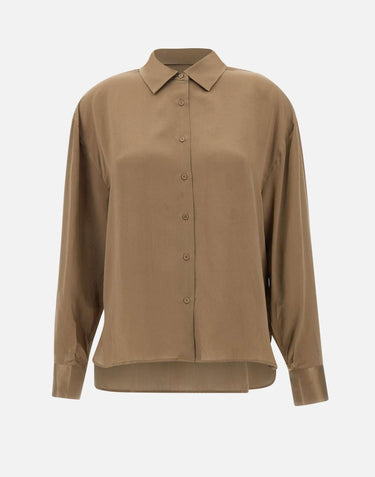 Camicia "Jarila"  in seta 24WWP18 JARILAKAK01 IRO 