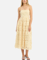 Abito midi svasato in pizzo 3D 115623 1366 ROTATE BIRGER CHRISTENSEN 
