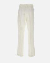 Pantaloni in lino e viscosa PADC02F411H549 21 FABIANA FILIPPI 