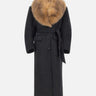 "Faux fur collar long coat" 114692 1205 ROTATE BIRGER CHRISTENSEN 