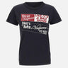 T-shirt in cotone stampata VAQ11T008 BLACK VAQUERA 