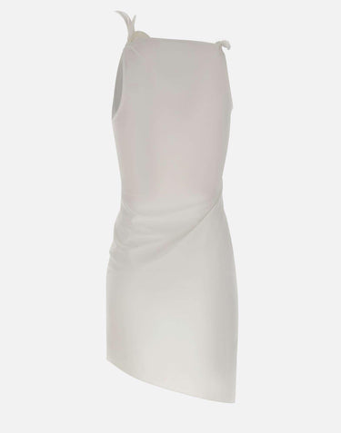 Vestito corto "Flower" COPR154F5021 WHT COPERNI 