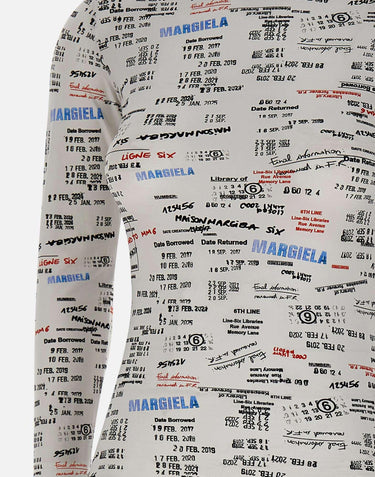 Body con stampa logo S52NA0078 M20183001S MM6 MAISON MARGIELA 