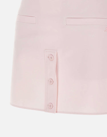 Minigonna "Jupe" 126CJU330PL0159 LTPINK COURREGES 