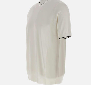 Maglia a maniche corte con profili a contrasto 301421 001 KANGRA 