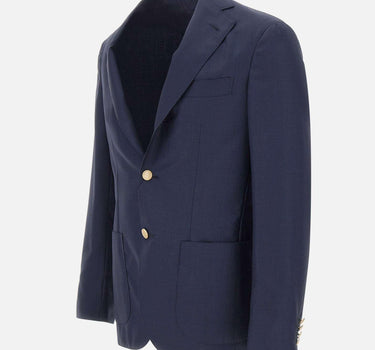Blazer "Lello" in lana 165002U GLELLO0001 BARBA 