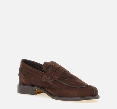 Mocassini "Amalfi" in pelle ingrassata 22489 MORO DUCA DEGLI ABRUZZI 