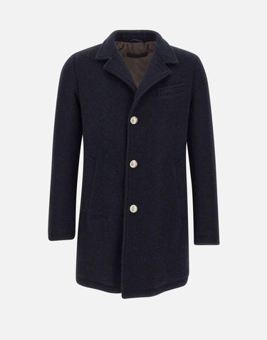 Cappotto  in lana e mohair 4W20L420TMT U46 GMS75 