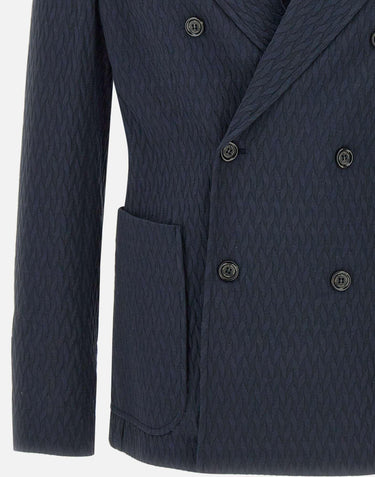 Blazer in cotone L091 40936685 PAOLO PECORA 