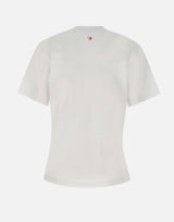 "Fashion Stole My Smile Slogan" 1322JTS004130A WHITE VICTORIA BECKHAM 