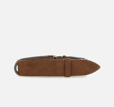 Cintura "Nobuckle Suede" NB0060 BRUCIATO ORCIANI 