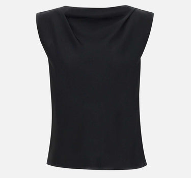 Top "Hi Cowl Slim" P0302504 001 THEORY 