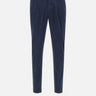 Pantaloni "DVR33" in cotone e seta DVR33R022 TC394 DEVORE 