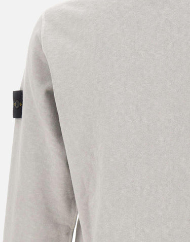 Felpa malfilé effetto "old" 6100034S0060 V0161 STONE ISLAND 