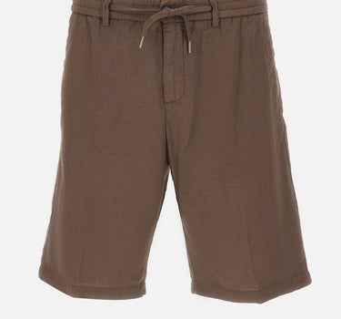Shorts in misto lino e cotone 26P71749 82 PERFECTION 