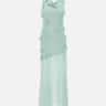 "Maxi waterfall dress" 113904 305 ROTATE BIRGER CHRISTENSEN 