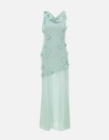 "Maxi waterfall dress" 113904 305 ROTATE BIRGER CHRISTENSEN 