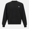 Felpa "Happy tiger" in cotone FF55SW2624MF 99J KENZO PARIS 