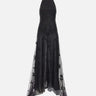 Abito lungo in tulle con ricami 4A430A F0990 BLUMARINE 