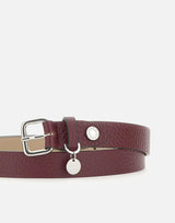 Cintura in pelle CNK00093 TKLWINEBERRY GIANNI CHIARINI 