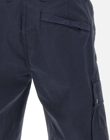 Bermuda in twill di cotone biologico stretch L100019S0A10 V0020 STONE ISLAND 