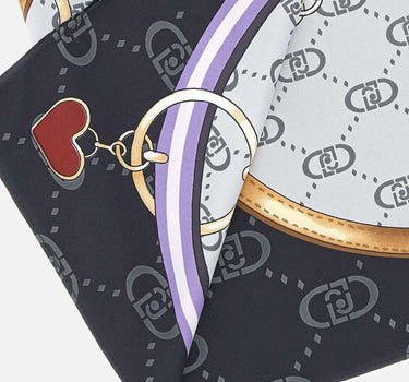 Foulard con stampa 2F5078T0300 22222 LIU-JO 