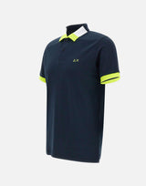 "Polo fluo multicolor" A35123 07 SUN68 