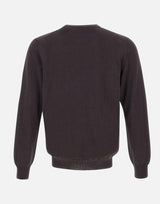 Pullover girocollo in lana vergine 402201 146 KANGRA 