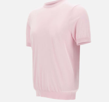 Maglia in cotone a maniche corte DK17036 ROSA DIKTAT 