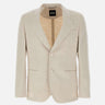 Blazer in lino e cotone 50514657 255 BOSS 
