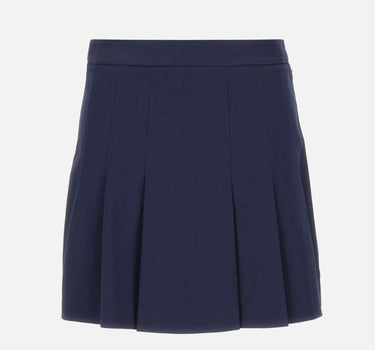 Gonna corta plissettata in cotone elasticizzato JF8001 166 LACOSTE 
