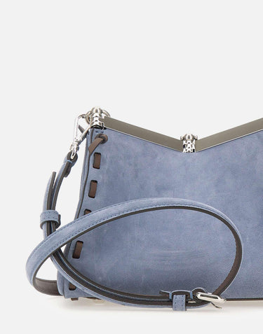 Borsa "Vela" in suede con infilature WP1B0001 AE307B0028 ETRO 