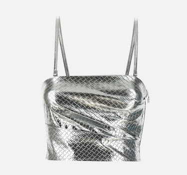 "Draped Braided Top" 113347 2293 ROTATE BIRGER CHRISTENSEN 