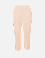 Pantaloni in crêpe leggero e raso PA19063E2 EA1 ELISABETTA FRANCHI 