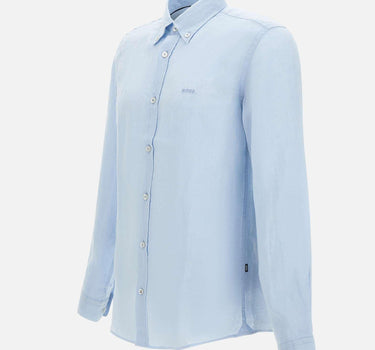 Camicia "H-Roan" in lino 50520283 450 BOSS 