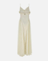 "Satin lace midi dress" 113949 857 ROTATE BIRGER CHRISTENSEN 