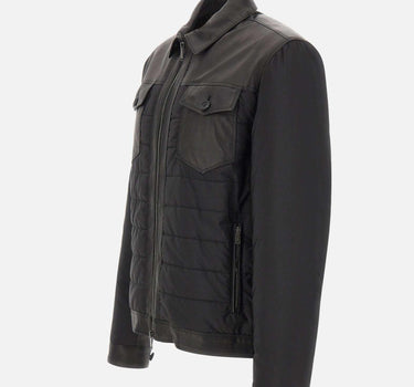 Giacca in pelle "Massenzio" MASSENZIO SW2NERO VOLFAGLI 