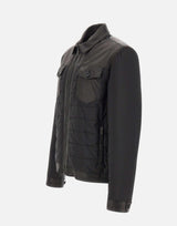 Giacca in pelle "Massenzio" MASSENZIO SW2NERO VOLFAGLI 