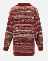 Polo lunga jacquard F5LAWOKP311 177 LANEUS 