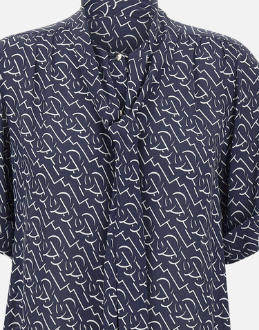 Blusa con fiocco CA5216T5853 B1313 LIU-JO 