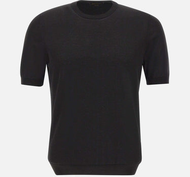 Maglia a maniche corte in fresco cotone 43154 20731099 GRAN SASSO 