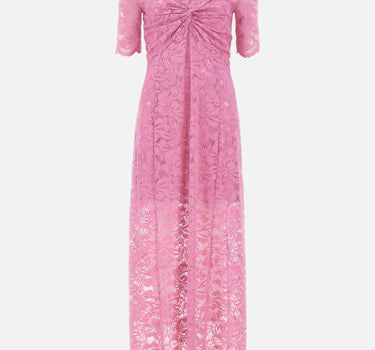 Abito in pizzo con dettaglio nodo 26PJR0106PA0170 P689 RABANNE 