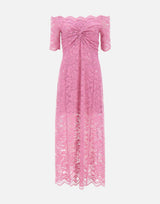 Abito in pizzo con dettaglio nodo 26PJR0106PA0170 P689 RABANNE 