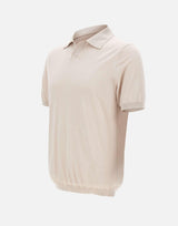 Polo in misto seta e cotone 300423 060 KANGRA 