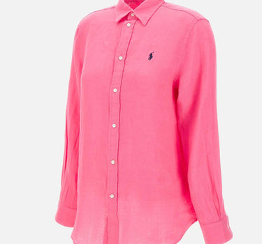 Camicia in lino 211970730 504 POLO RALPH LAUREN 
