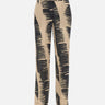 Pantaloni stampati in misto lino SP5MR017 1083 KAOS 