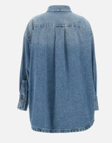 Maxi camicia in denim di  cotone 250WCB00068 DDD085AA024 THE ATTICO 
