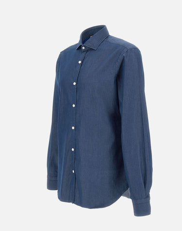 Camicia "Dandy life" in cotone LFU02P01PZ0998U 0001 BARBA 