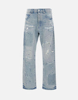 Jeans "Patch repairs Foil" P011 TRFL325LTINDIGO PURPLE BRAND 